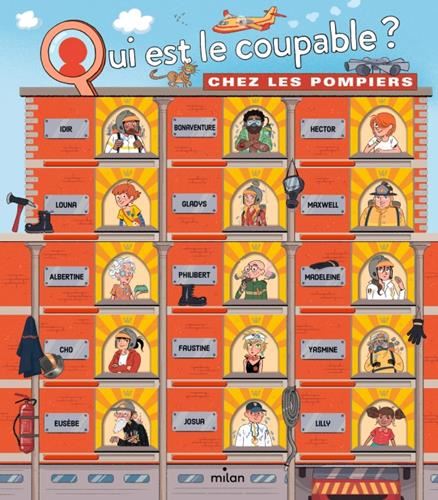 Qui est le coupable ? : Chez les pompiers